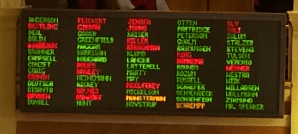 Cropped House Vote Results